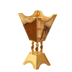 Porte-brûleur d'encens Bakhoor en laiton de meilleure qualité Décoration de table élégante pour la maison Brûleur Bakhoor Convient à la décoration de la maison - Product Image 6