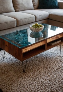 Sceau en agate poli artisanal, motif floral religieux, décoration de luxe pour la maison, modèle de table rectangulaire de taille standard, personnalisable - Product Image 6