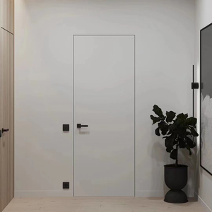 <span class=keywords><strong>Puertas</strong></span> <span class=keywords><strong>de</strong></span> interior invisibles, pintura <span class=keywords><strong>blanca</strong></span>, para sótano - Product Image 1