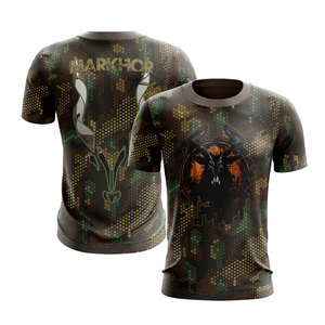 Camiseta Casual de Punto para Hombre, Cuello Redondo, Manga Corta, Corte Regular, con Logotipo Personalizado por Sublimación - Product Image 4