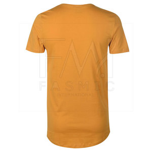 Diseño personalizado en relieve liso pulóver camisetas para hombres peso pesado 100% tela de algodón - Product Image 4