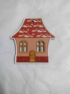 Marcos de iglesia de madera, suministros de tarjetas de papel de impresión, decoración navideña para regalar, decoraciones navideñas para ventanas, brillo colgante - Product Image 4