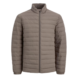 Vente Chaude Blousons d'hiver matelassés pour hommes, écologiques, grande taille, coupe oversize, décontractés, à capuche, coupe-vent, zippés, rembourrés, vente en gros - Product Image 1