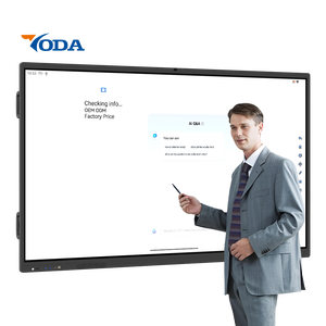 Pantalla Interactiva Yoda 4K Android 14 <span class=keywords><strong>OPS</strong></span> de 65, 75, 86 y 110 Pulgadas, Monitor Táctil, Pizarra Interactiva Inteligente - Product Image 2