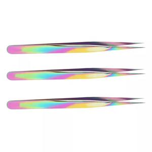 Pinzas de extensión de pestañas, herramienta de acero inoxidable, cuidado Personal, gran oferta - Product Image 2