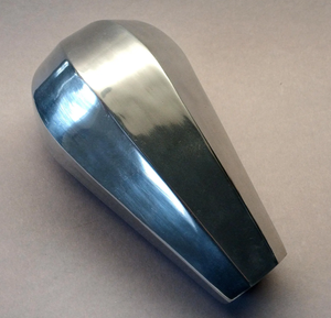 Jarrón de Flores de Aluminio Plateado, Centro de Mesa Plateado, Decoración, Jarrón Hecho a Mano a Precio de Mayoreo, para Navidad - Product Image 5