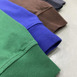 Venta al por mayor de ropa informal personalizada 100% algodón de gran tamaño Vintage lavado ácido sudaderas con capucha - Product Image 4