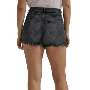 Nuevo diseño de poliéster hecho pantalones cortos mejor precio pantalones vaqueros de las mujeres en stock precio al por mayor pantalones cortos de las mujeres - Product Image 3