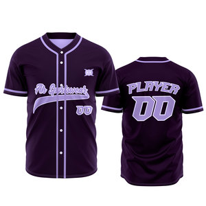 Uniformes de béisbol con logotipo personalizado para hombre, ropa de equipo, ropa deportiva personalizada de alta calidad, uniformes de béisbol - Product Image 1