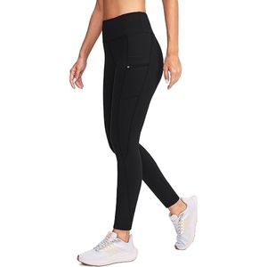 Leggings de yoga taille haute unis, respirants, à séchage rapide, sans couture, grande taille, vente en gros, avec cordon de serrage pour femmes, nouveauté 2026 - Product Image 4