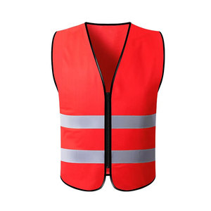 Vêtements de sécurité LOGO personnalisé chantier de construction sécurité routière gilet de sécurité réfléchissant haute visibilité avec poches - Product Image 4