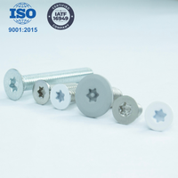 Vis Torx FINEFIX HARDWARE DIN 965, acier haute résistance, usinées avec précision, résistantes à la corrosion, tête fraisée plate, métriques