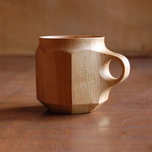 Meilleure vente pas cher tasse en bois 100% naturel écologique bois café thé bière vin tasse en bois tasse pour l'occasion de noël - Product Image 6