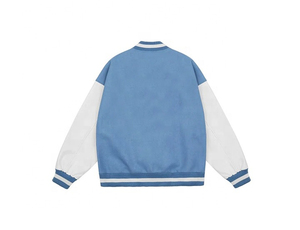 Winter <b>Long</b> Sleeve Baseball <b>jacket</b> Customized logo <b>Jacket</b> for <b>Men</b> Private Label CollegeBaseballjacket for <b>men</b> DDP Shipping - Product Image 2