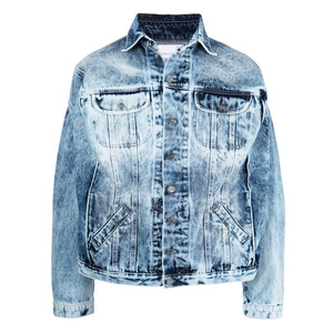 Veste en jean nouveau design pour hommes, veste en jean de couleur unie, vêtements décontractés, veste en jean pour hommes - Product Image 1