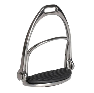 Estribos de Seguridad Profesionales para Montar a Caballo, Acero Inoxidable, Reutilizables, Diseño Antideslizante, Protección de Tobillos, Modelo ORTHO GENIX - Product Image 2