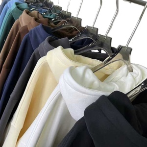 Sudadera con capucha extragrande desgastada con estampado de abullonado personalizada para hombres Essentials Heavyweight Acid Wash 100% algodón con sudaderas con capucha 2026 - Product Image 4