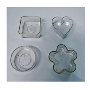 ถ้วยชาโพลีคาร์บอเนตทนอุณหภูมิสูงภาชนะใสน้ำหนักเบาเชิงเทียนทำเทียนที่ไม่ใช่งานแต่งงานในเทศกาลคริสต์มาส - Product Image 1