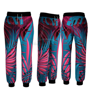 Pantalon de jogging décontracté pour homme, taille mi-haute, coupe droite, léger, sublimation, haute qualité, 100 % coton, séchage rapide, écologique, vente chaude - Product Image 4