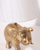 Lampe de table cheval nickelée maison hôtel chambre Table de chevet lampe décorative éclairage intérieur décoration lampe à LED avec abat-jour