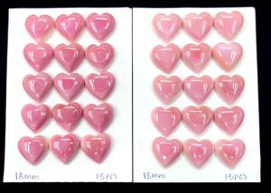 Chất lượng cao Handmade màu hồng nữ hoàng vỏ ốc xà cừ tim cabs-6mm 8mm 10mm 12mm - Product Image 2