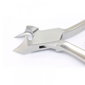 Usine Offre Spéciale Argent Cuticule Nail Nipper Manucure Pédicure Soins Outils Haute Qualité En Acier Inoxydable Sharp Russe Cuticule Outil - Product Image 5