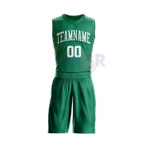 Uniforme de basket-ball unisexe à séchage rapide et respirant 100% polyester avec impression personnalisée de haute qualité, créez votre propre équipe - Product Image 6