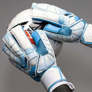 ถุงมือผู้รักษาประตูยางขั้นสูงด้ามจับที่ดีขึ้นกันน้ำระบายอากาศได้ป้องกันนิ้วสำหรับมืออาชีพสบายๆ - Product Image 3