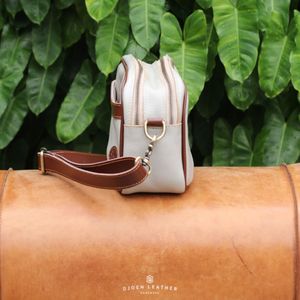 DJOEN Classic Heritage <b>Leather</b> <b>Toiletry</b> <b>Bag</b> Premium Handcrafted Organizer for Travel & Daily Essentials Handmade From Indonesia - Product Image 2