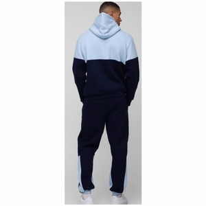 Streetwear personnalisé Survêtement Pantalon de survêtement évasé de haute qualité Sweat à capuche unisexe vierge et survêtement empilé Ensemble pour hommes - Product Image 2