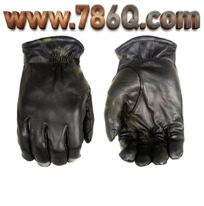 Gants tactiques en cuir résistants aux coupures et aux perforations avec écran tactile pour temps froid - Product Image 1