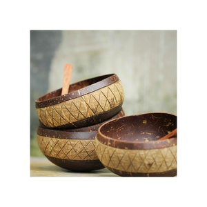 Cuenco de cáscara de coco ecológico, utensilios de cocina hechos a mano, característica desechable lista para enviar desde el fabricante de Vietnam - Product Image 6