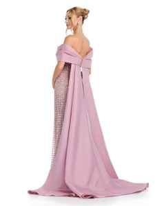 ชุดราตรีหรูหราแบบไม่มีแขน ประดับด้วยงานปักมือและเทคนิคการปักลาย ทรงเอไลน์ ทำจากผ้าทูลล์ เหมาะสำหรับงานปาร์ตี้ - Product Image 2