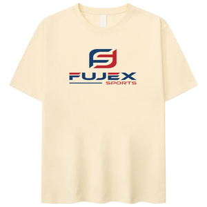T-shirts pour hommes de haute qualité, cool, pour jeunes, 260 grammes, vente en gros, personnalisés, col rond, manches courtes, respirants, en coton/polyester, blancs, unis - Product Image 4