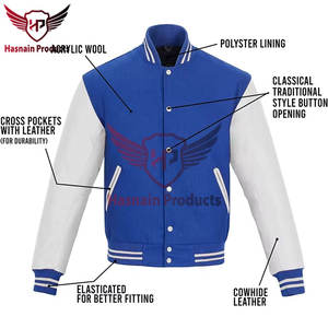 Blouson bombardier en satin de haute qualité pour hommes personnalisable veste universitaire de baseball broderie de logo d'université d'hiver de grande taille style décontracté - Product Image 3