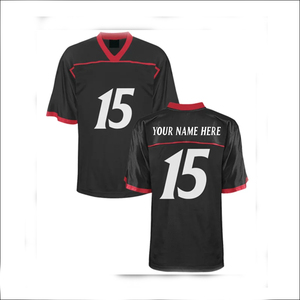 Maillots de football personnalisés respirants à manches courtes, fabricant de vêtements de sport OEM, commandes en gros acceptées avec faible MOQ - Product Image 1