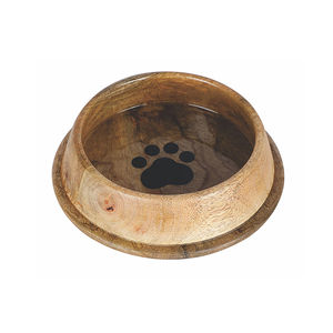 Bol pour animaux de compagnie en acier inoxydable de haute qualité mangeoire ronde en forme écologique 5L capacité chien bol de voyage emballé boîte économique - Product Image 5