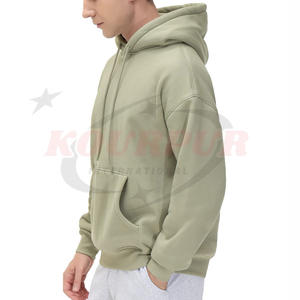 Sweat à capuche pour homme de qualité supérieure, 100% coton, polaire écologique, coupe ample, fabriqué au Pakistan, streetwear, en solde - Product Image 6