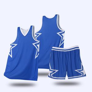 Uniforme de basket-ball personnalisé complet 100% polyester antibactérien respirant transfert de chaleur imprimé pour hommes femmes-grande taille - Product Image 4