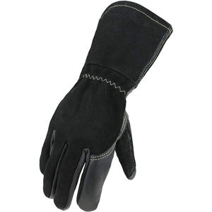 Vente chaude Gants de soudage en cuir de vachette durables Poignées confortables robustes Gants de soudage de protection tendance - Product Image 1