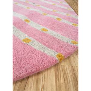 Tapis en laine tuftés à la main rose et violet Confetti, décoration élégante pour la maison Tra-13437 - Product Image 4