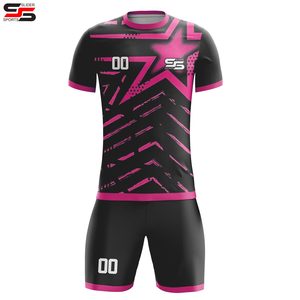 ชุดฟุตบอลโพลีเอสเตอร์คุณภาพสูงแบบกำหนดเอง MOQ ต่ำ พร้อมโลโก้ ชุดกีฬาฟุตบอลคุณภาพสูงแบบกำหนดเองสำหรับทีมชาย - Product Image 3