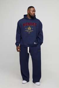 Survêtement de jogging unisexe de haute qualité, confortable et confortable, avec impression personnalisée, 100% coton, survêtement avec capuche, grande taille - Product Image 6