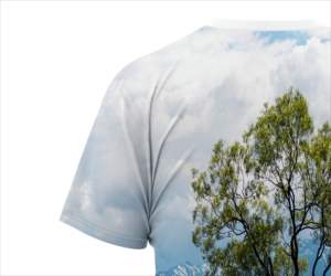 T-shirts à manches courtes à col rond tendance et décontractés, sublimation respirante, t-shirts à sublimation avec une coupe confortable - Product Image 4