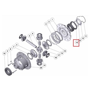 Dado di regolazione RD132/205/208 ARB (100101) - Product Image 1