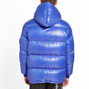 แจ็คเก็ตขนเป็ดมีฮู้ดสำหรับผู้ชายขนาดพิเศษโลโก้2023กำหนดเอง - Product Image 3