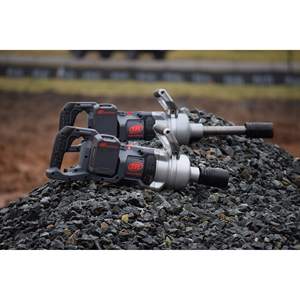 Kit de clé à chocs sans fil 21V à couple élevé avec anse allongée de 6 pouces, 2 batteries et chargeur, clé à cliquet électrique - Product Image 2