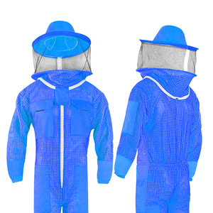 Traje de apicultor ventilado profesional para apicultura Diseño personalizado y servicios de procesamiento de ropa de etiqueta privada Color tostado - Product Image 6