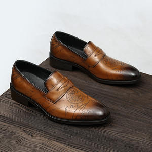 Zapatos de Trabajo Duraderos de Cuero Vacuno con Forro Antiolor y Absorción de Impactos, Zapatos Casuales para Hombre, Zapatos para Uso Diario - Product Image 2