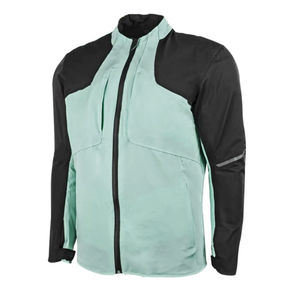 Veste de moto Softshell blindée coupe-vent pour hommes avec détails réfléchissants coupe réglable et protection de conduite durable - Product Image 4